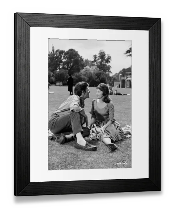 Framed Print : lsh1962 bw neg 001