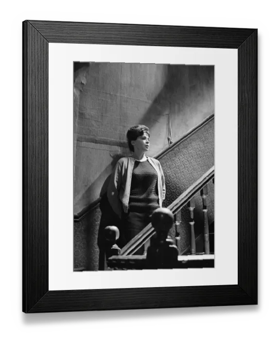 Framed Print : lsh1962 bw neg 010 Framed Print : lsh1962 bw neg 010