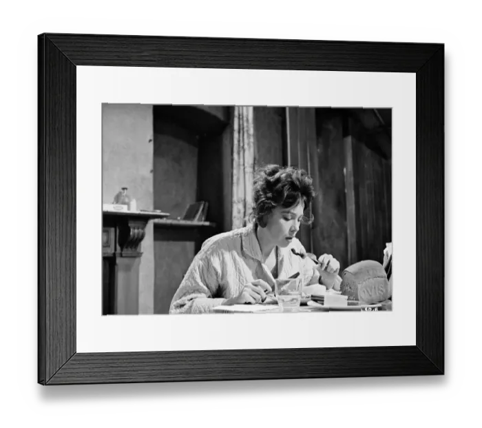 Framed Print : lsh1962 bw neg 018