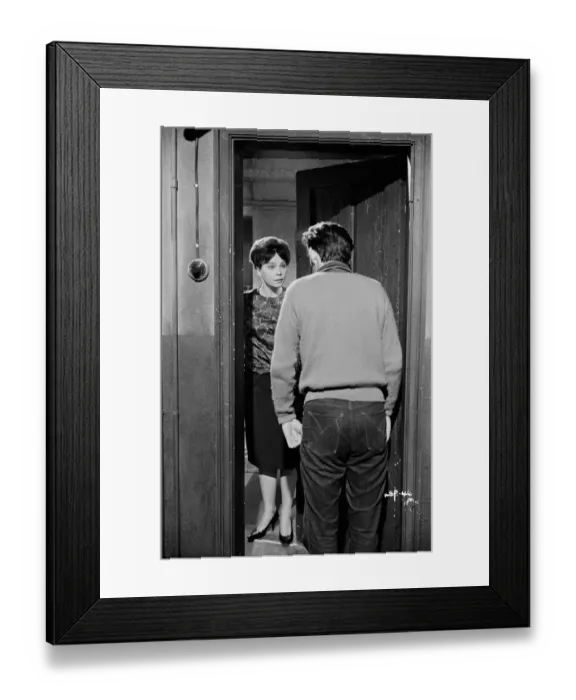 Framed Print : lsh1962 bw neg 035 Framed Print : lsh1962 bw neg 035
