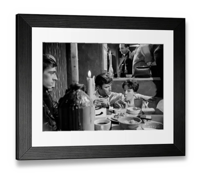 Framed Print : lsh1962 bw neg 042 Framed Print : lsh1962 bw neg 042