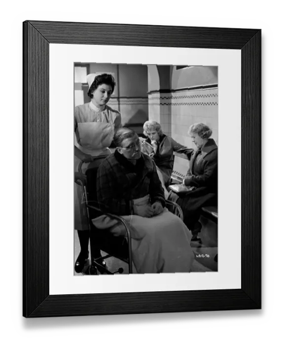 Framed Print : lsh1962 bw neg 054 Framed Print : lsh1962 bw neg 054