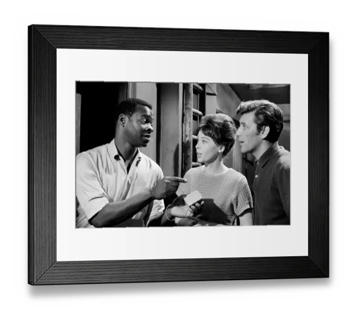Framed Print : lsh1962 bw neg 073
