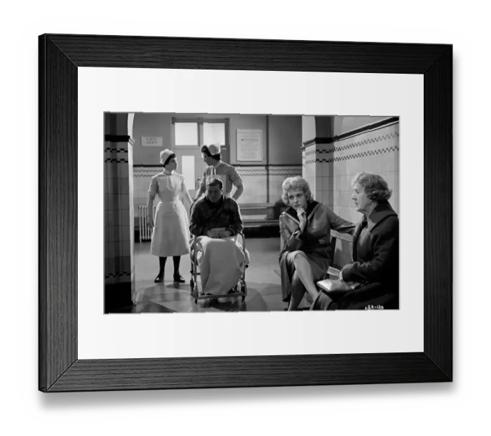 Framed Print : lsh1962 bw neg 075 Framed Print : lsh1962 bw neg 075