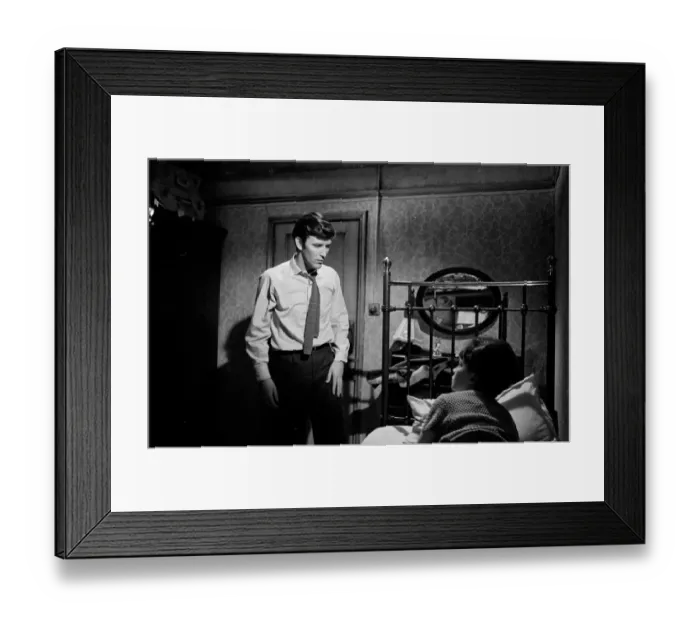 Framed Print : lsh1962 bw neg 081