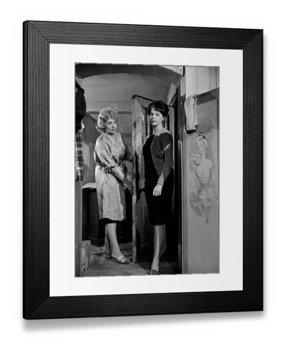 Framed Print : lsh1962 bw neg 086