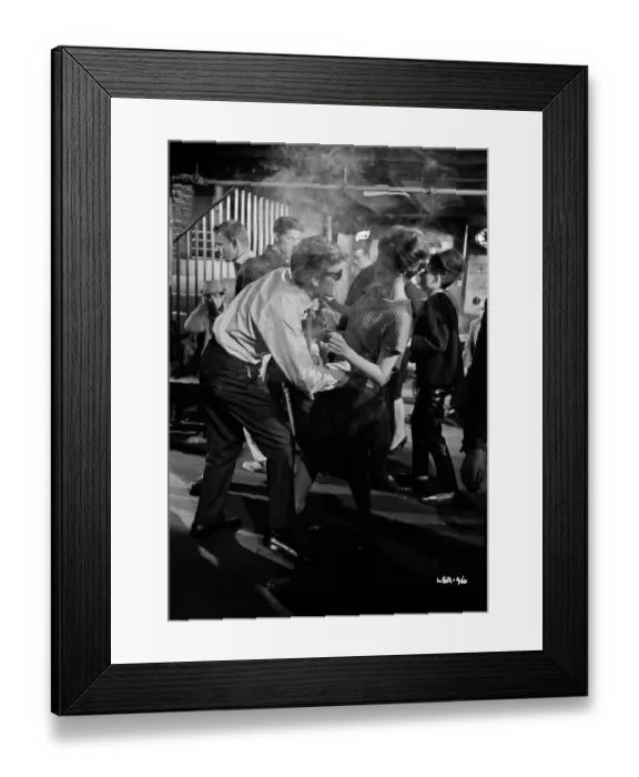 Framed Print : lsh1962 bw neg 092 Framed Print : lsh1962 bw neg 092
