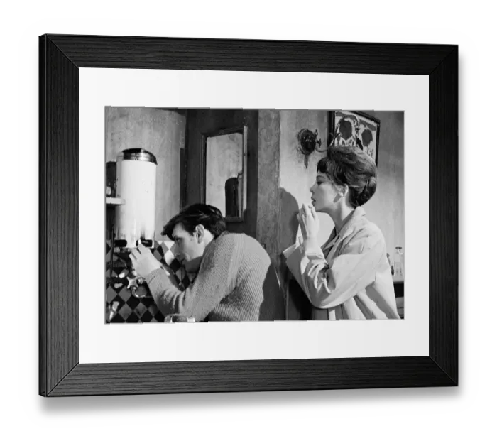 Framed Print : lsh1962 bw neg 096 Framed Print : lsh1962 bw neg 096