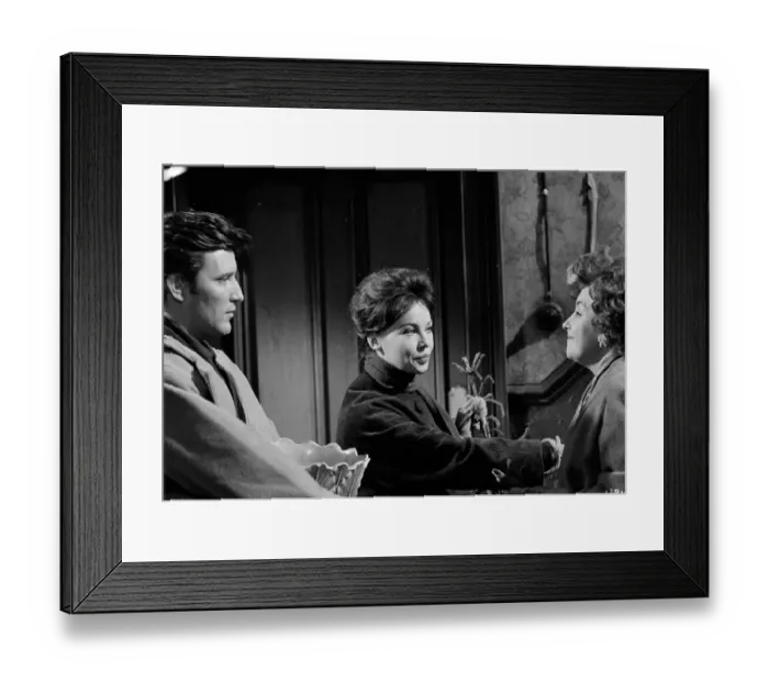 Framed Print : lsh1962 bw neg 098 Framed Print : lsh1962 bw neg 098