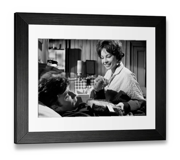 Framed Print : lsh1962 bw neg 102 Framed Print : lsh1962 bw neg 102