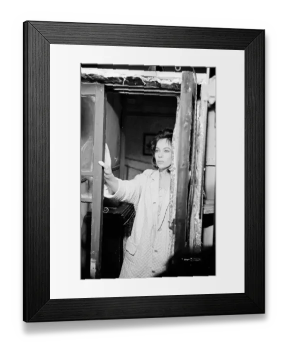 Framed Print : lsh1962 bw neg 107 Framed Print : lsh1962 bw neg 107