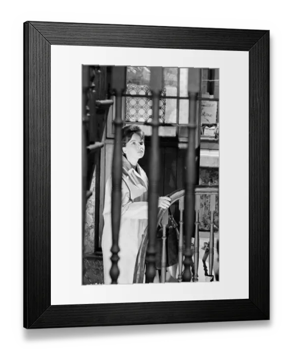 Framed Print : lsh1962 bw neg 115 Framed Print : lsh1962 bw neg 115