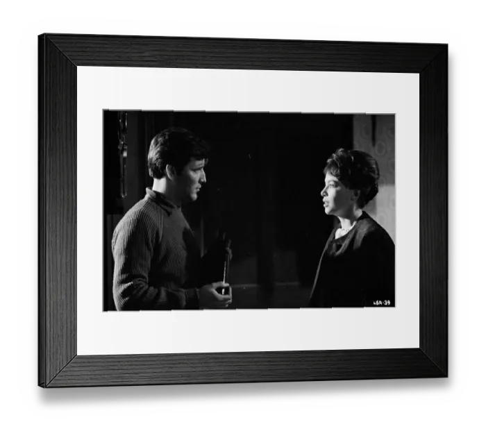 Framed Print : lsh1962 bw neg 127