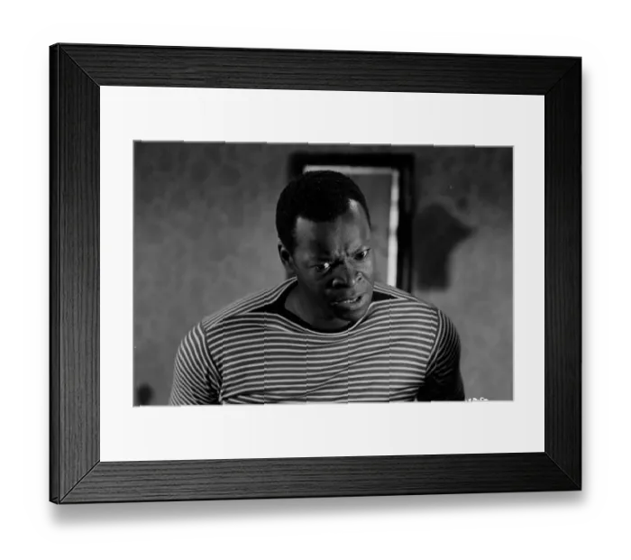 Framed Print : lsh1962 bw neg 145