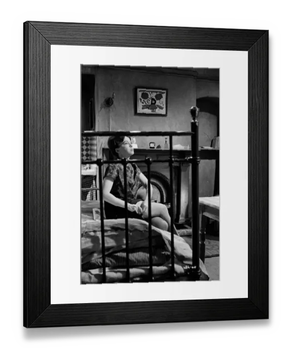 Framed Print : lsh1962 bw neg 147