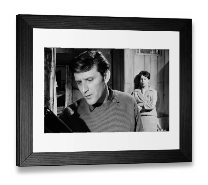 Framed Print : lsh1962 bw neg 149