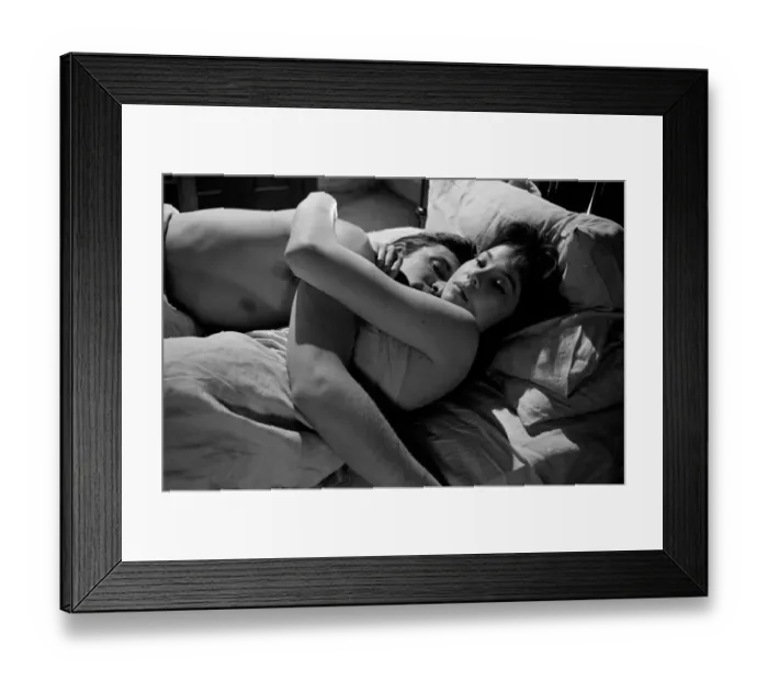 Framed Print : lsh1962 bw neg 160