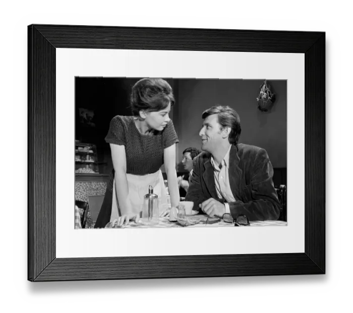 Framed Print : lsh1962 bw neg 230 Framed Print : lsh1962 bw neg 230