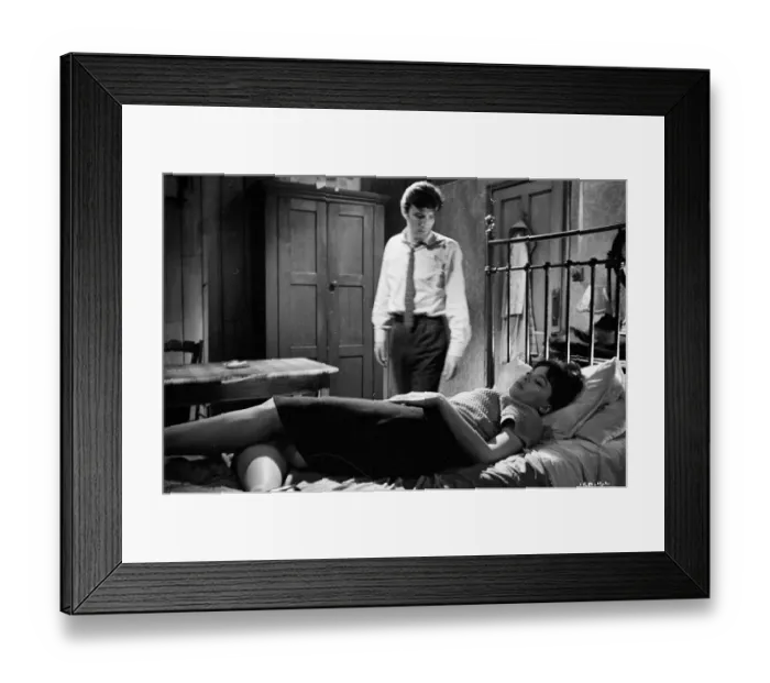 Framed Print : lsh1962 bw neg 250