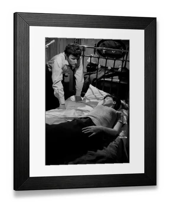 Framed Print : lsh1962 bw neg 251