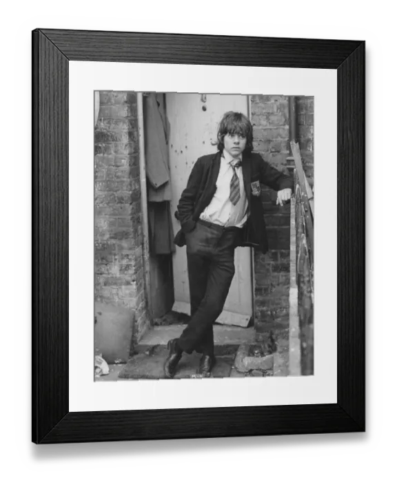 Framed Print : mel1971 bw pri 005