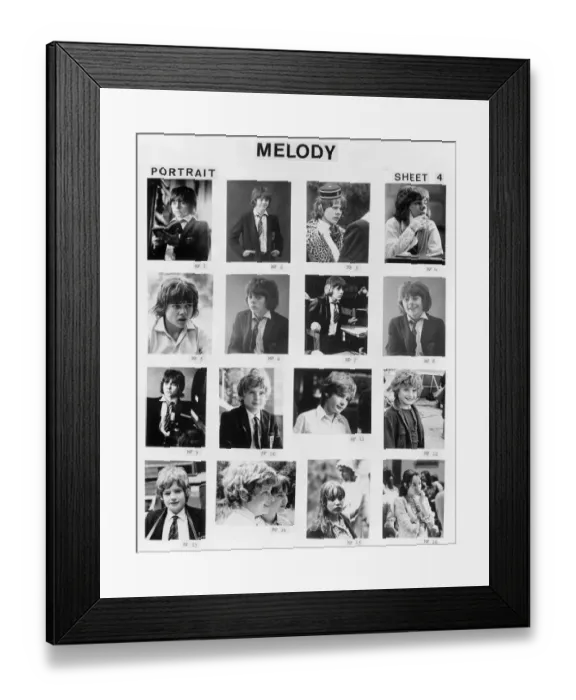 Framed Print : mel1971 bw neg sht 004 Framed Print : mel1971 bw neg sht 004