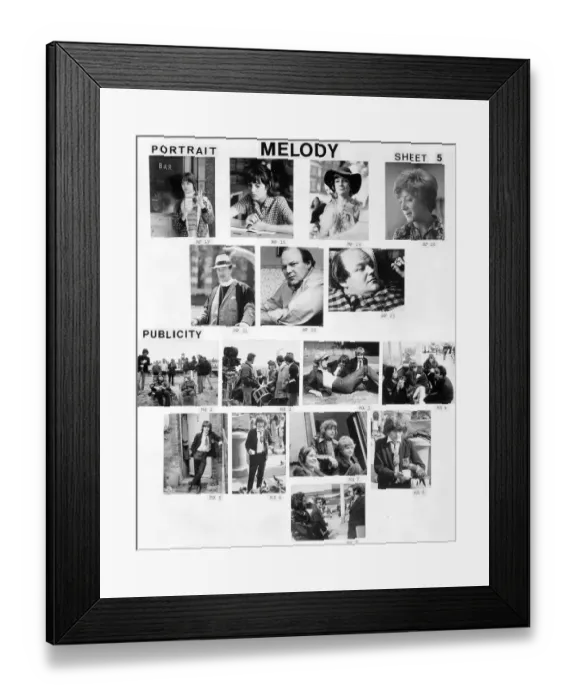 Framed Print : mel1971 bw neg sht 005