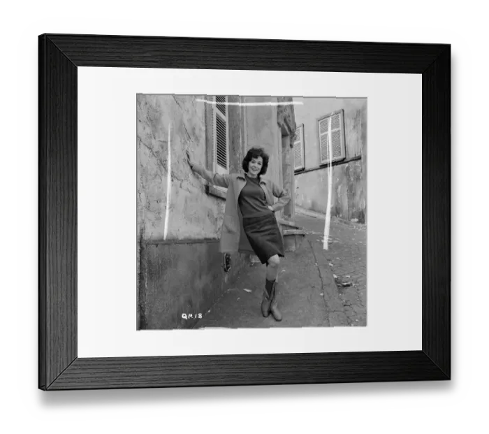 Framed Print : qua1967 bw neg 020 Framed Print : qua1967 bw neg 020
