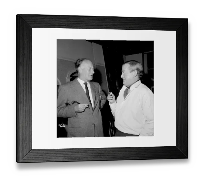 Framed Print : sch1960 bw neg pub 005 Framed Print : sch1960 bw neg pub 005