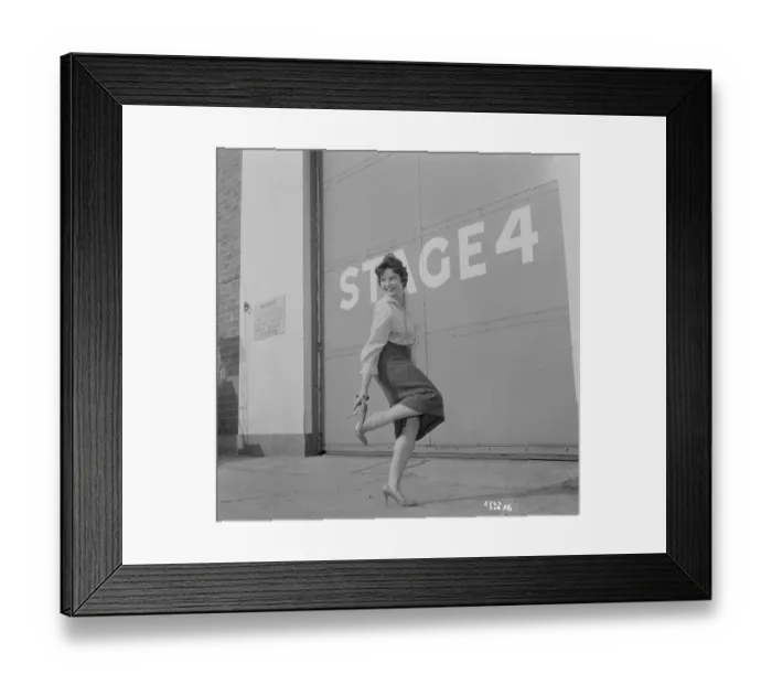 Framed Print : sch1960 bw neg pub 015 Framed Print : sch1960 bw neg pub 015