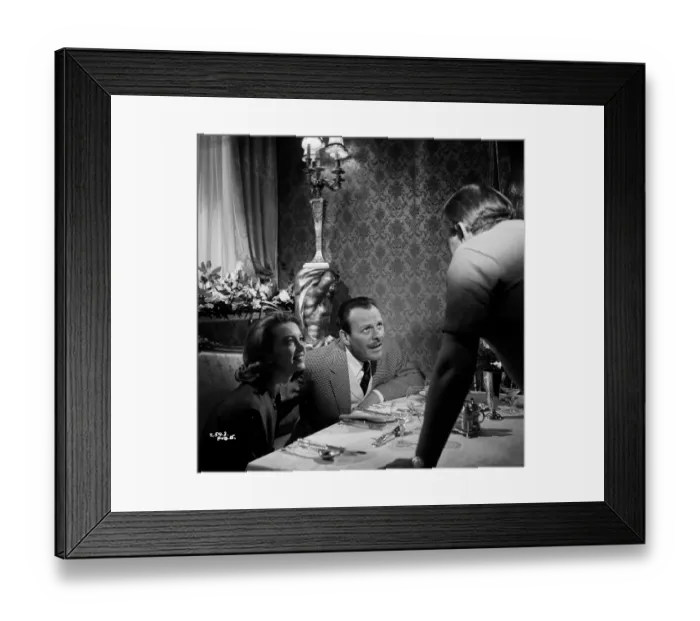 Framed Print : sch1960 bw neg pub 017