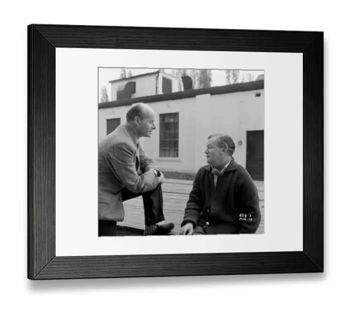 Framed Print : sch1960 bw neg pub 019 Framed Print : sch1960 bw neg pub 019