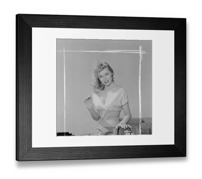Framed Print : sch1960 bw neg pub 027 Framed Print : sch1960 bw neg pub 027