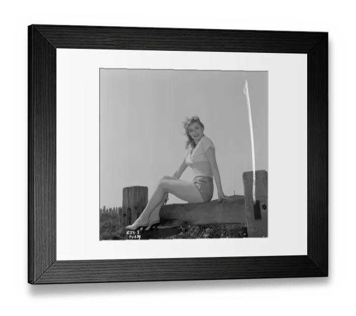 Framed Print : sch1960 bw neg pub 029 Framed Print : sch1960 bw neg pub 029