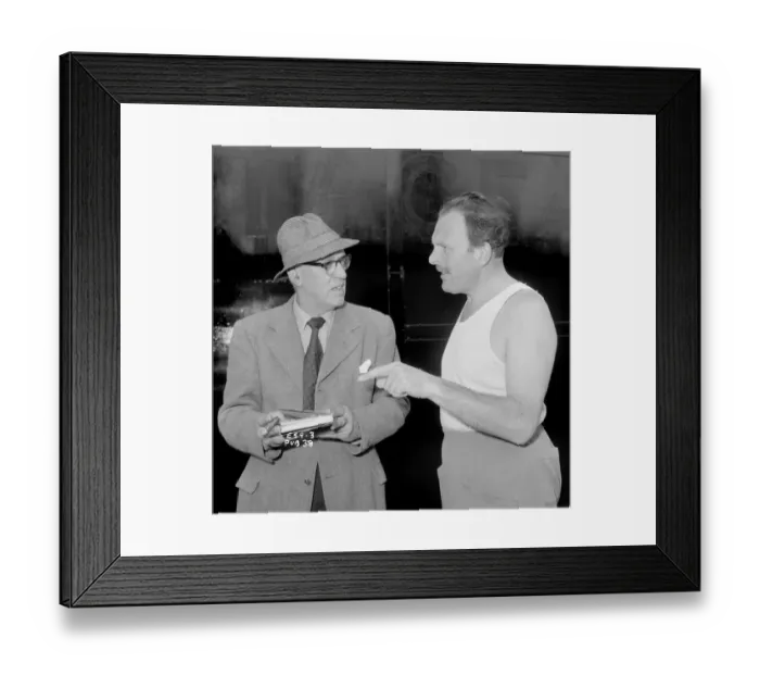 Framed Print : sch1960 bw neg pub 038 Framed Print : sch1960 bw neg pub 038