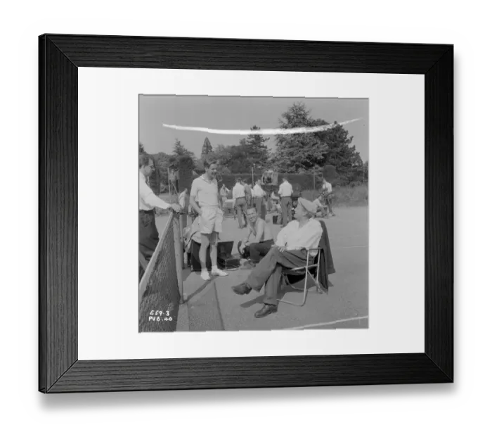 Framed Print : sch1960 bw neg pub 040