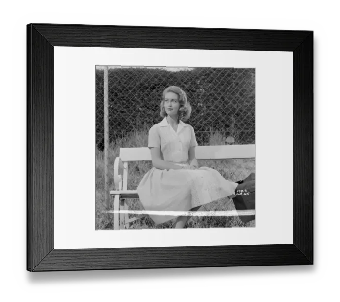 Framed Print : sch1960 bw neg pub 045 Framed Print : sch1960 bw neg pub 045