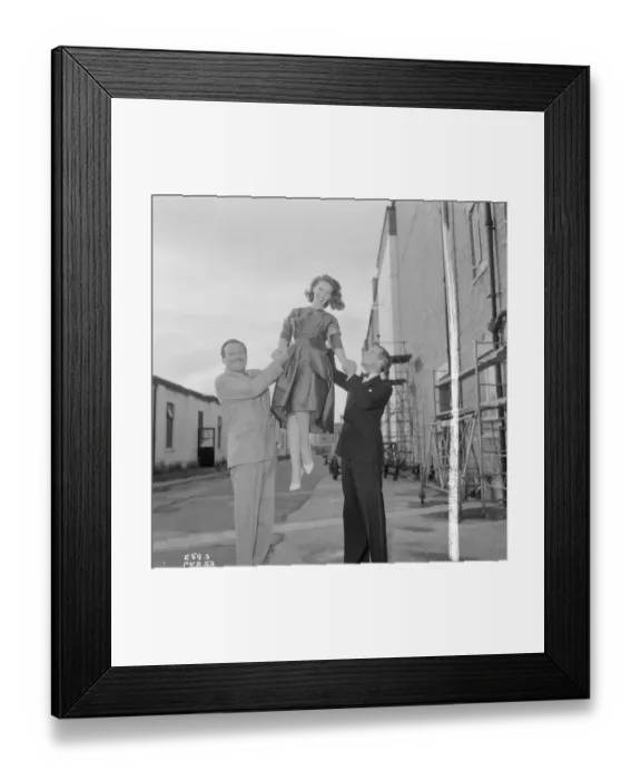 Framed Print : sch1960 bw neg pub 052