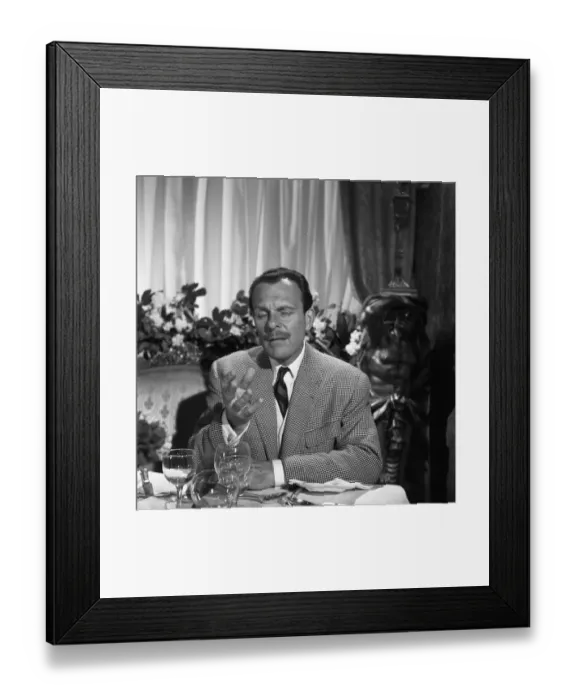 Framed Print : sch1960 bw neg str 012