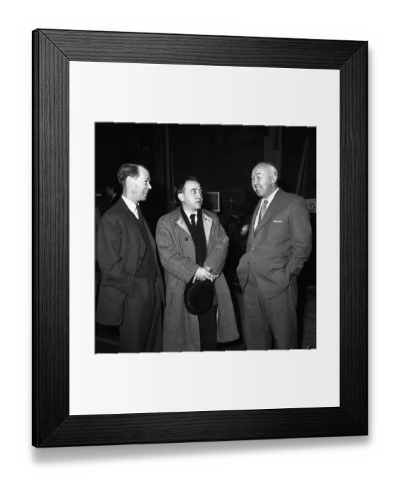 Framed Print : sch1960 bw neg str 039