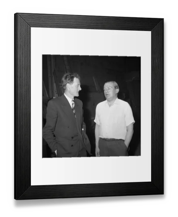 Framed Print : sch1960 bw neg str 040