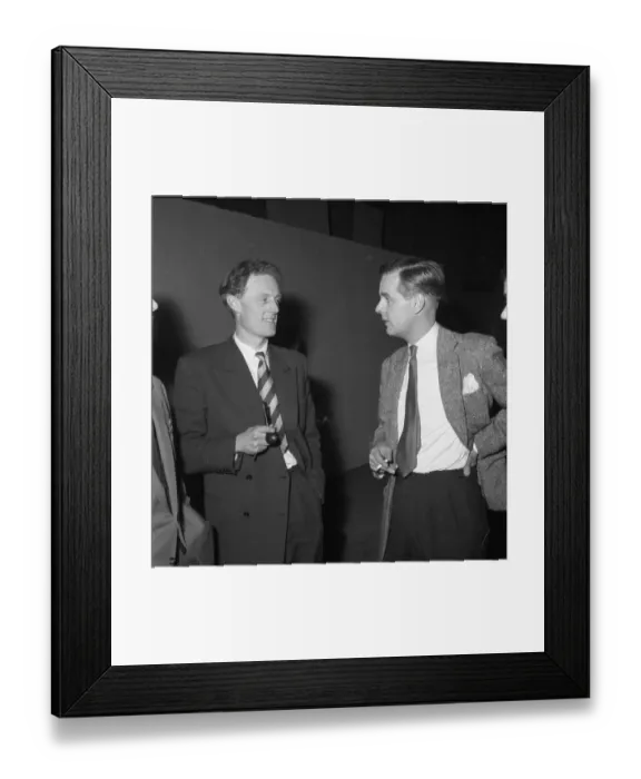 Framed Print : sch1960 bw neg str 044