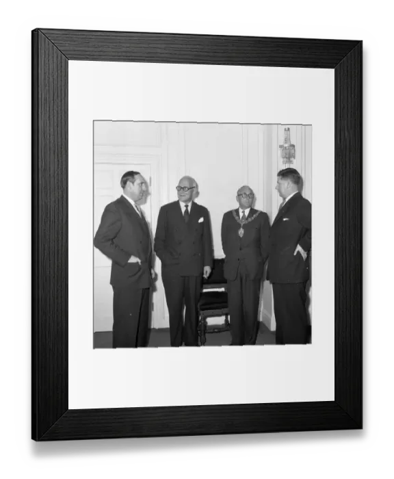 Framed Print : sch1960 bw neg str 053