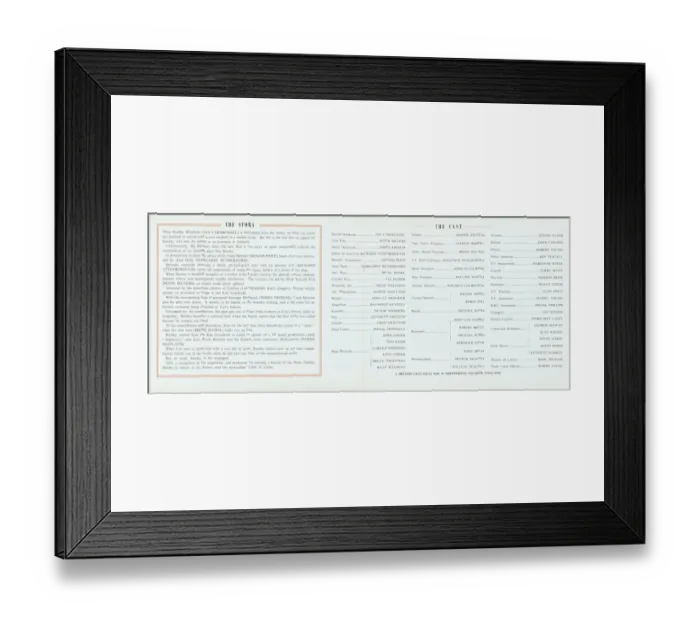 Framed Print : ima1959 co pbk 002