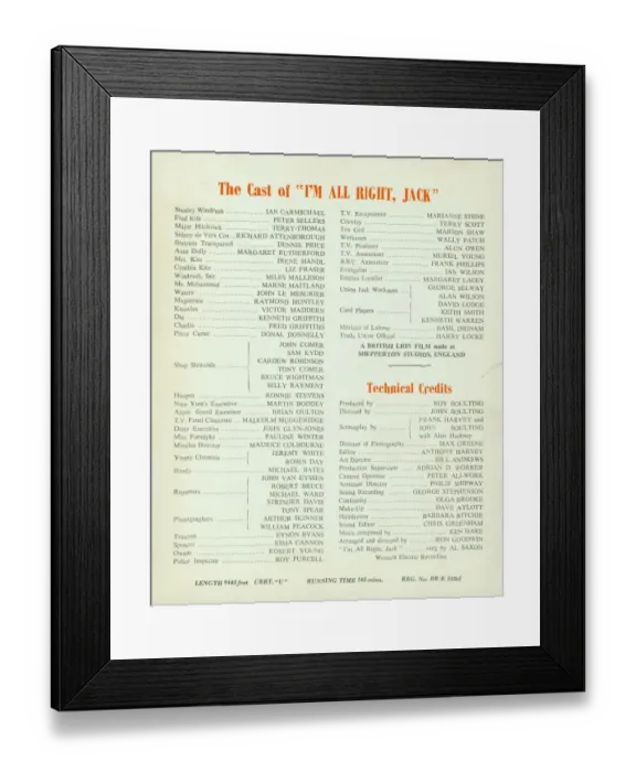 Framed Print : ima1959 co pkt 002