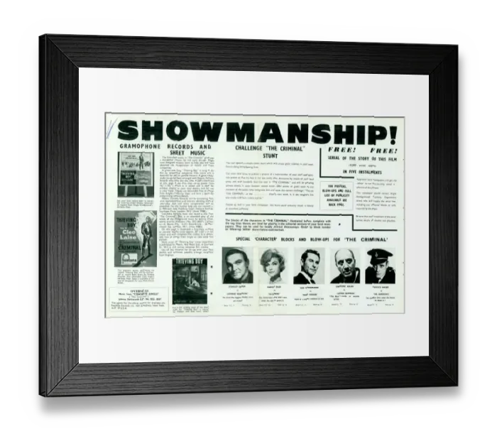 Framed Print : cri1960 co pbk 006