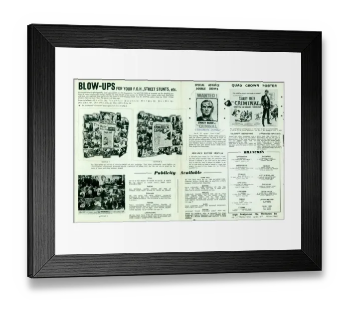 Framed Print : cri1960 co pbk 010
