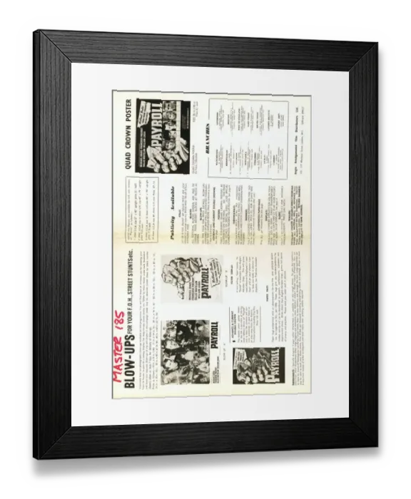 Framed Print : pal1961 co pbk 008 Framed Print : pal1961 co pbk 008