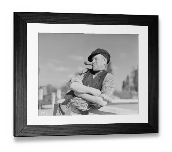 Framed Print : pai1945 bw neg 002 Framed Print : pai1945 bw neg 002