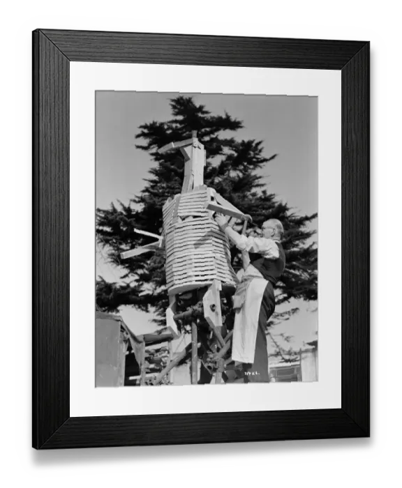 Framed Print : aga1948 bw neg 068 Framed Print : aga1948 bw neg 068
